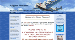 Desktop Screenshot of clipperpioneers.com